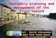 Natural Hazards -  Flood Response Planning