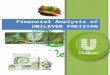 Financial analysis of unilever pakistan
