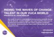 Riding the Waves of Change: Talent in Our VUCA World