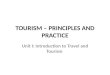 Tourism management fundamentals