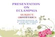 eclampsia presentation