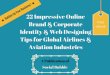 22 impressive online brand & corporate identity & web designing tips for global airlines & aviation industries