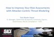 How to Improve Your Risk Assessments with Attacker-Centric Threat Modeling