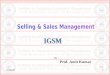 Ssm lecture-03 (introduction to sales management)