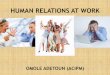 Human relations at work   adetoun omole (acipm)