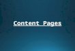 Contents pages