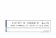 Community health history