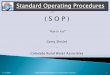 _GerryShisler_Standard Operating Procedures