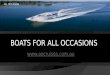 AO Cruises - Boats for All Ocassions