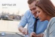SAP Fiori UX Overview