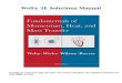 Solutions Manual Fundamentals of Momentum, Heat and Mass Transfer, 5th Edition-1