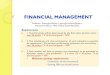 Financial Management 01