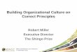 Building Culture on Correct Principles