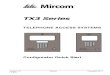Mircom TX3-MSW User Manual