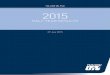 Tullow Oil Plc 2015 Half Year Results