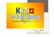 E Class Record Presentation