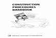 Construction Procedures Handbook