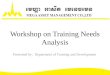 Workshop on Assessement