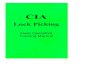 CIA Lock Picking Manual