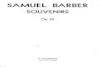 48758230 Samuel Barber Op 28 Souvenirs Pour Piano Solo