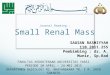 Small Renal Mass