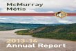 2013-14 McMurray Métis Annual Report