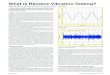 What is Random Vibration Testing