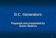 20. DC Generator
