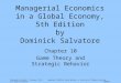 Managerial Economics Chapter 10
