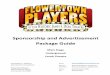 Advertisements and Sponsorships Package Guide - Flowertown Players - Summerville, SC
