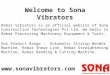 Suspended Platform Suppliers via Sona Vibrators