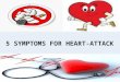 5 Symptoms for Heart-Attack