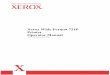 Xerox Wide Format 721P Printer - Operator Manual (en)