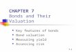 Chapter 7 - Bonds and Their Valuation