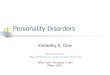 (Psychology) Personality Disorders