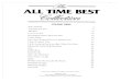 Partituras de Piano - The All Time Best Collection Vol3