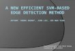 A New Efficient SVM-based Edge Detection Method