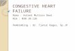 Congestive Heart Failureppt