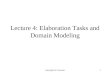 Lecture 4 Elaboration and Domain Models (1)