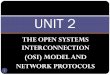 Unit 2 - Osi Model and Network Protocols