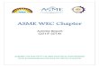 Asme Wec Chapter Annual Report