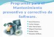 Mantenimiento Preventivo Software