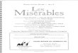 Les Miserables Act 1 Piano Conductor Score