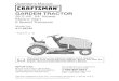 Craftsman Garden Tractor 917287451