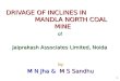 Drivage of Inclines in Mandla North Coal Mine(22.09) (1)