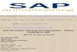 SAP PP(Production Planning) Online Training and Placement - Online Training in SAP