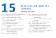15- Statistical Quality Control