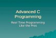 2006CON Advanced C Programming Hibner Shaul