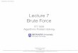 07 Brute Force