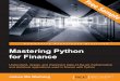 Mastering Python for Finance - Sample Chapter